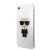 Apple iPhone 7/8/SE2 KARL LAGERFELD KLHCI8TPUTRIKSL Glitter TPU Hátlap - Ezüst