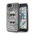 Apple iPhone 7/8/SE2 KARL LAGERFELD KLHCI8KCGLSL Liquid Glitter TPU Hátlap - Ezüst