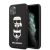 Apple iPhone 11 Pro KARL LAGERFELD KLHCN58IK3DKC Hátlap - Fekete