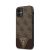 Apple iPhone 12 Mini GUESS GUHCP12SPU4GHBR Hátlap - Barna