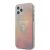Apple iPhone 12 Pro Max GUESS GUHCP12LPCUMCGG01 Hátlap - Púder Rózsaszín