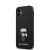 Apple iPhone 12 Mini KARL LAGERFELD KLHCP12SIKMSBK Hátlap - Fekete