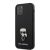 Apple iPhone 12 Pro Max KARL LAGERFELD KLHCP12LIKMSBK Hátlap - Fekete