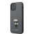 Apple iPhone 12 Pro Max KARL LAGERFELD KLHCP12LIKMSSL Hátlap - Ezüst