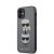 Apple iPhone 12 Mini KARL LAGERFELD KLHCP12SSAKICKCSL Hátlap - Ezüst
