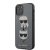 Apple iPhone 12 Pro Max KARL LAGERFELD KLHCP12LSAKICKCSL Hátlap - Ezüst