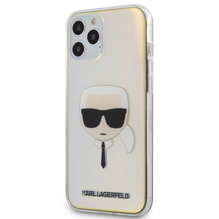 Apple iPhone 12 Pro Max KARL LAGERFELD KLHCP12LPCKHML Hátlap - Átlátszó