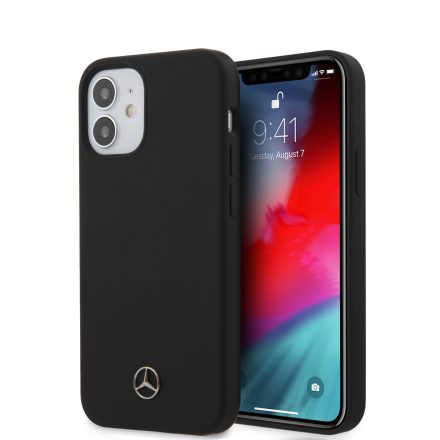 Apple iPhone 12 Mini Mercedes hátlap - Fekete