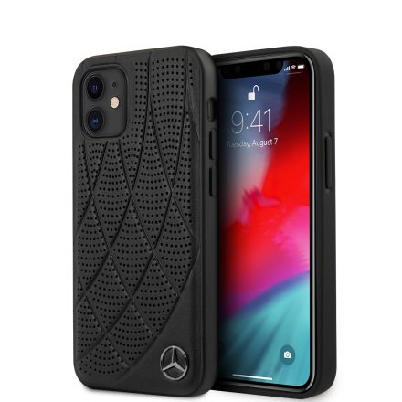 Apple iPhone 12 Mini Mercedes hátlap - Fekete
