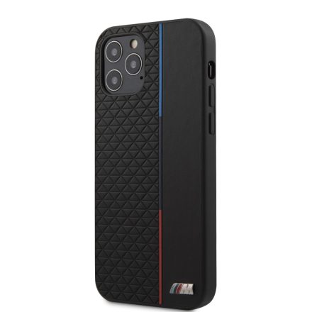 iPhone 12/12 Pro BMW BMHCP12MTRTBK Hátlap - Fekete