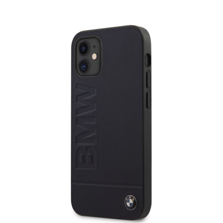 Apple iPhone 12 Mini BMW BMHCP12SSLLNA Hátlap - Fekete