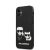 Apple iPhone 12 Mini KARL LAGERFELD KLHCP12SSAKICKCBK Hátlap - Fekete