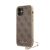Apple iPhone 12 Mini GUESS GUHCP12SGF4GBR Hátlap - Barna