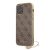 Apple iPhone 12/12 Pro GUESS GUHCP12MGF4GBR Hátlap - Barna
