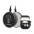 Apple Airpods 1/2 + Powebank KARL LAGERFELD KLBPPBOA2K Liquid Silicon Tartó és Töltő - Fekete