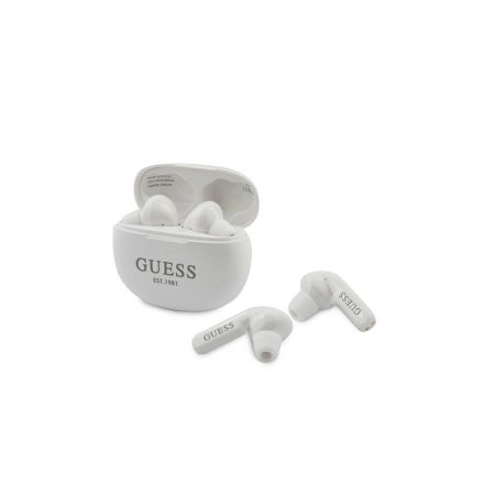 GUESS GUTWS1CWH TWS Bluetooth 5.0 Headset - Fehér