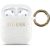Apple Airpods 1/2 GUESS GUACCSILGLWH Liquid Silicon Tartó - Fehér