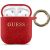 Apple Airpods 1/2 GUESS GUACCSILGLRE Liquid Silicon Tartó - Piros
