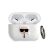Apple Airpods Pro KARL LAGERFELD KLACAPSILGLWH Liquid Silicon Tartó - Fehér
