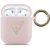 Apple Airpods 1/2 GUESS GUACA2LSTLPI Liquid Silicon Tartó - Rózsaszín