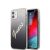 Apple iPhone 12 Mini GUESS GUHCP12SPCUGLSBK Hátlap - Fekete