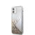 Apple iPhone 12 Mini GUESS GUHCP12SGLVSGO Liquid Glitter TPU Hátlap - Arany
