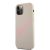 Apple iPhone 12 Pro Max GUESS GUHCP12MLSVSGP Liquid Silicon Hátlap - Világosszürke
