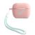 Apple Airpods Pro GUESS GUACAPLSVSPG Liquid Silicon Tartó - Rózsaszín