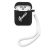 Apple Airpods 1/2 GUESS GUACA2LSVSBW Liquid Silicon Tartó - Fekete
