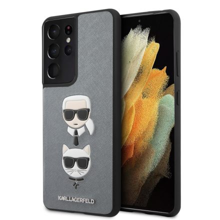 Samsung S21 Ultra Karl Lagerfeld Hátlap - Ezüst
