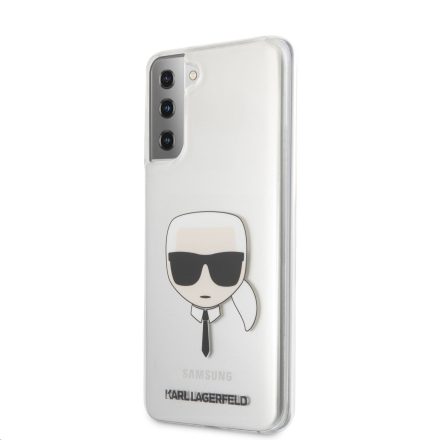 Samsung S21 KARL LAGERFELD KLHCS21SKTR TPU Hátlap - Átlátszó