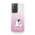 Samsung S21 Ultra KARL LAGERFELD KLHCS21MCFNRCPI TPU Hátlap - Rózsaszín