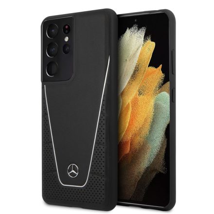 Samsung S21 Ultra Mercedes  Hátlap - Fekete