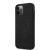 Apple iPhone 12/12 Pro KARL LAGERFELD KLHCP12MSILTTBK Liquid Silicon Hátlap - Fekete