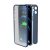 Apple iPhone 12 Lito 360'' Full Protect 2in1 Hátlap + Előlapi Üvegfólia - Kék