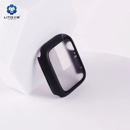 Apple iWatch 4/5 44mm Lito S+ Vízálló Üveg Előlap  - Fekete