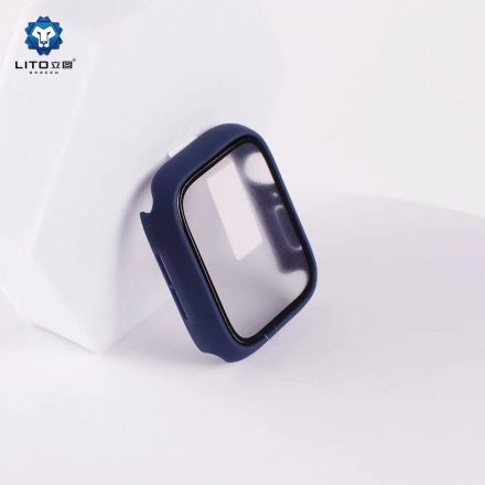 Apple iWatch 4/5 44mm Lito S+ Vízálló Üveg Előlap  - Sötétkék