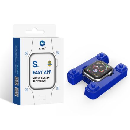 Apple iWatch 4/5/6/SE 40mm Lito S+ Easy App 2.5D Fólia - Átlátszó