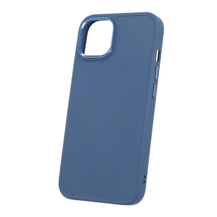 Apple iPhone 12/12 Pro Silicon Satin Hátlap - Kék