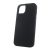 Apple iPhone 13 Silicon Satin Hátlap - Fekete