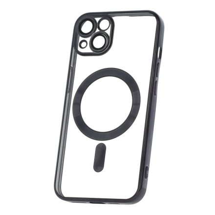 Apple iPhone 12 Pro Color Chrome Magsafe Hátlap - Fekete