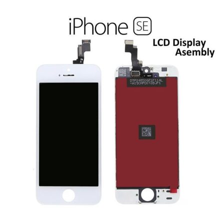 Apple iPhone SE Lcd Kijelző + Érintő Panel - Fehér