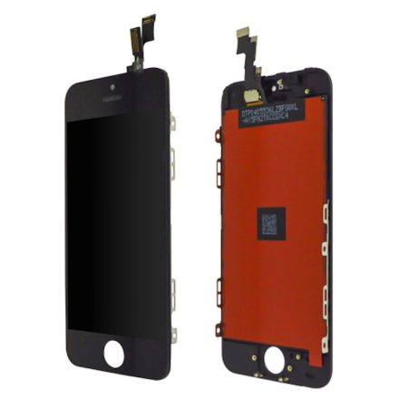 Apple iPhone 5S Lcd Kijelző + Érintő Panel - Fekete
