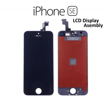 Apple iPhone SE Lcd Kijelző + Érintő Panel - Fekete