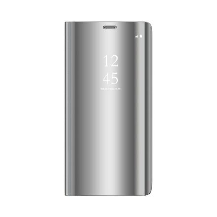 Huawei P40 Smart Clear View Könyvtok - Ezüst
