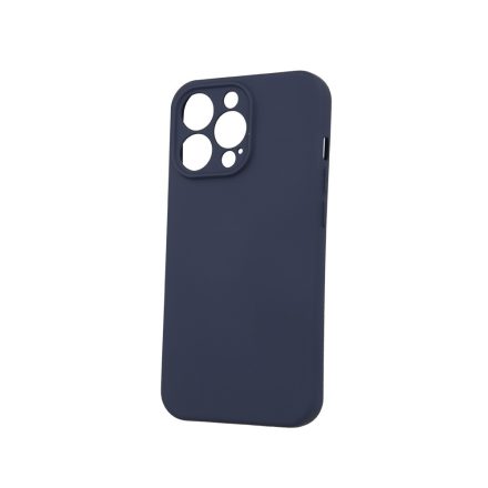 Apple iPhone 13 Pro Max Silicon Hátlap - Sötétkék