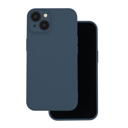 Apple iPhone 13 Silicon Hátlap - Sötétkék