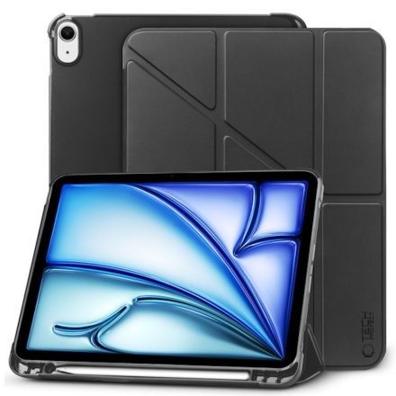 Apple iPad 10.9'' 2022/Air 10.9'' 2020/Air 11'' 2024 Tech-Protect SC Pen Origami Könyvtok - Fekete