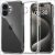 Apple iPhone 16 Tech-Protect FlexAir Hátlap - Átlátszó