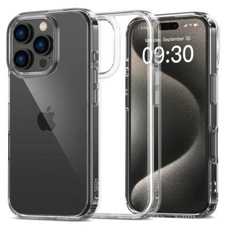 Apple iPhone 16 Pro Max Tech-Protect FlexAir Hátlap - Átlátszó
